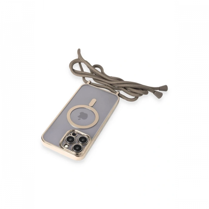 iPhone 14 Pro Kılıf Divo Lazer Askılı Magsafe Kapak