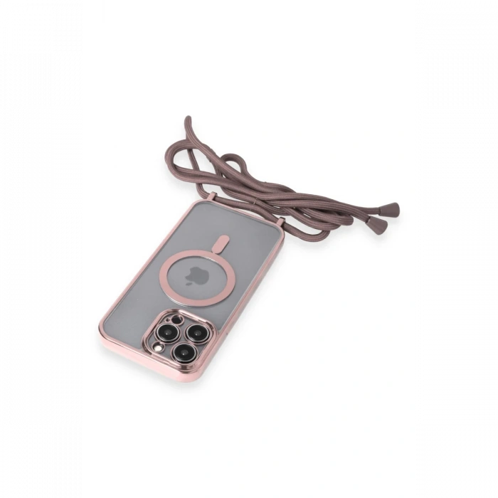 iPhone 14 Pro Kılıf Divo Lazer Askılı Magsafe Kapak