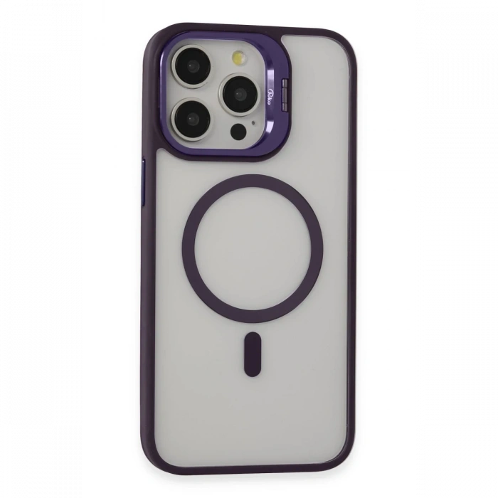 iPhone 14 Pro Kılıf Roblox Lens Magsafe Standlı Kapak