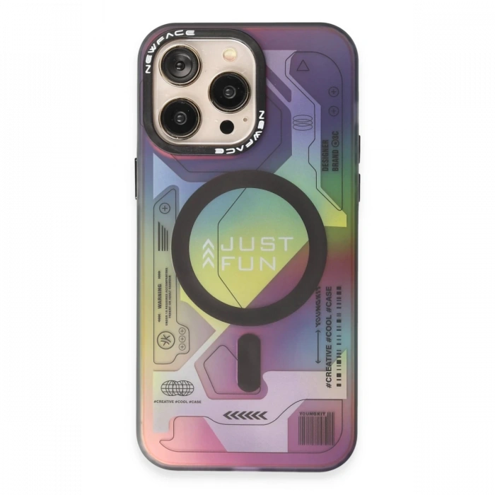 iPhone 14 Pro Kılıf Venüs Magneticsafe Desenli Kapak