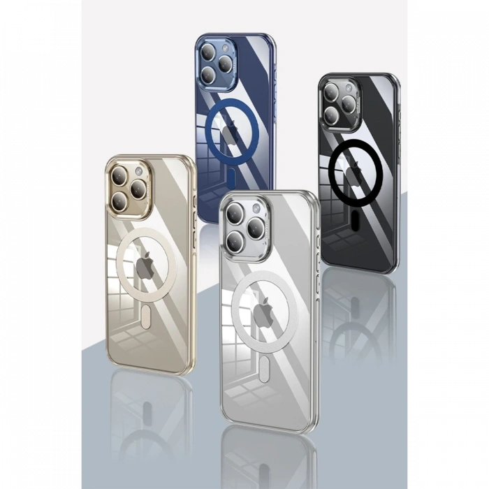 Joy Tekno iPhone 14 Pro Max Drop Magsafe Kapak - Titan Gri