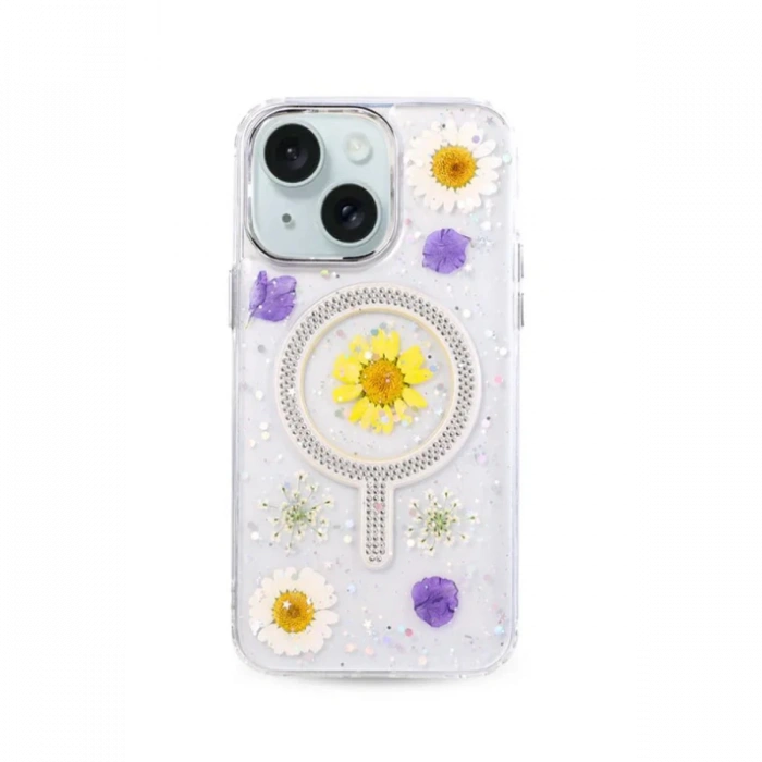 iPhone 15 Flower Magsafe Kapak