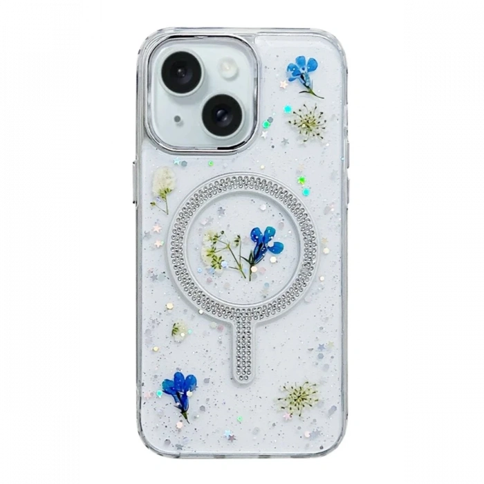 iPhone 15 Flower Magsafe Kapak