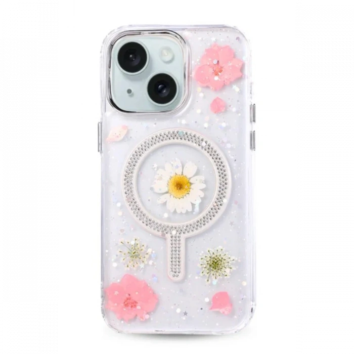 iPhone 15 Flower Magsafe Kapak