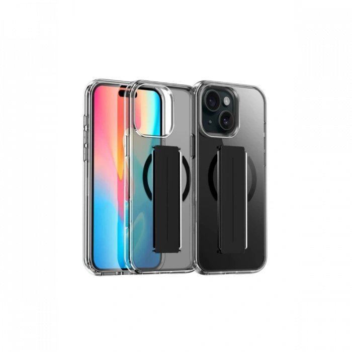 Joy Tekno iPhone 15 Kılıf Alfa Magsafe Standlı Kapak