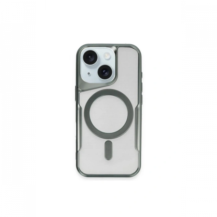 iPhone 15 Kılıf Boyi Magsafe Silikon Kapak
