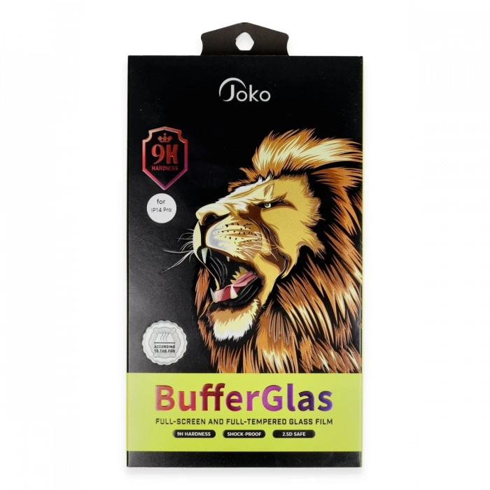 Joy Tekno iPhone 15 Pro Buffer Cam Ekran Koruyucu - Siyah