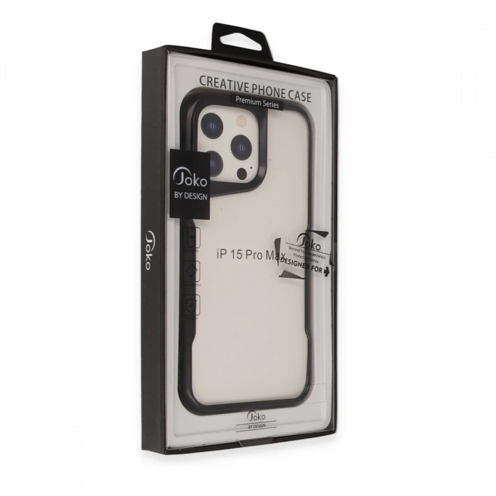 Joy Tekno iPhone 15 Pro Craft Kapak - Titan Gri