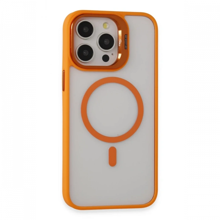 Joy Tekno iPhone 15 Pro Kılıf Roblox Lens Magsafe Standlı Kapak