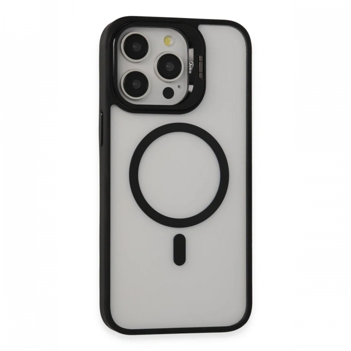 Joy Tekno iPhone 15 Pro Kılıf Roblox Lens Magsafe Standlı Kapak