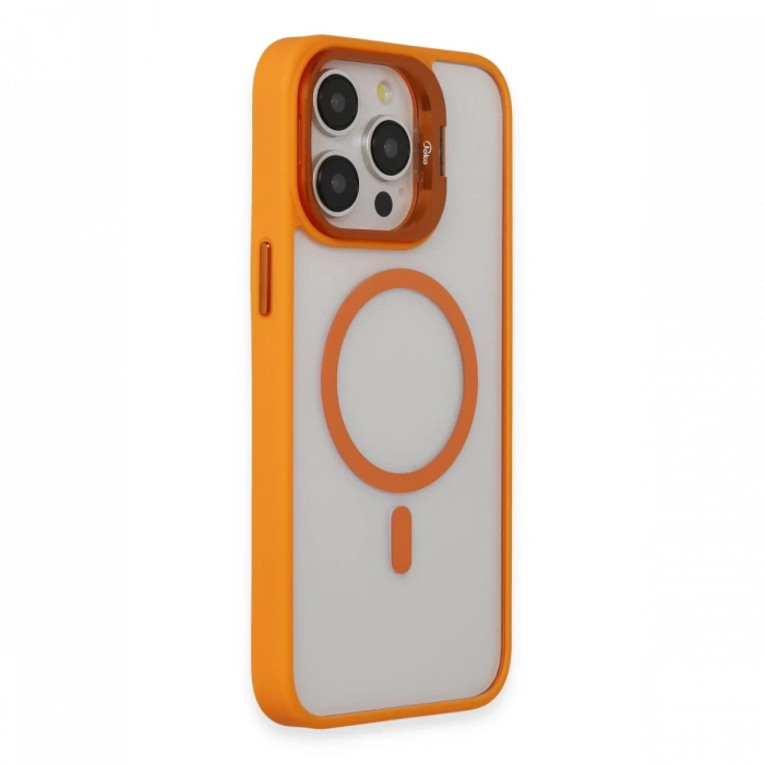 Joy Tekno iPhone 15 Pro Kılıf Roblox Lens Magsafe Standlı Kapak