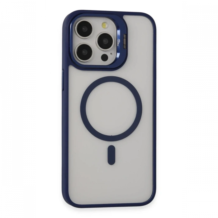 Joy Tekno iPhone 15 Pro Kılıf Roblox Lens Magsafe Standlı Kapak