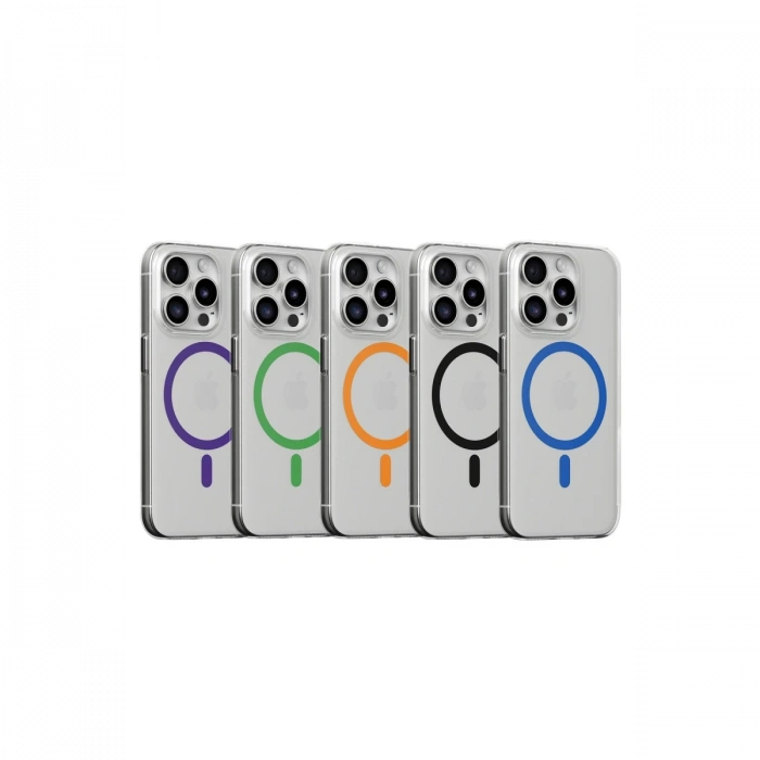 Joy Tekno iPhone 15 Pro Max Kılıf Bubble Magsafe Kapak