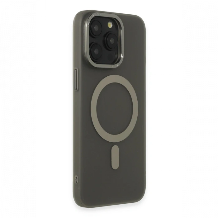 iPhone 15 Pro Max Kılıf Lodos Magneticsafe Mat Kapak