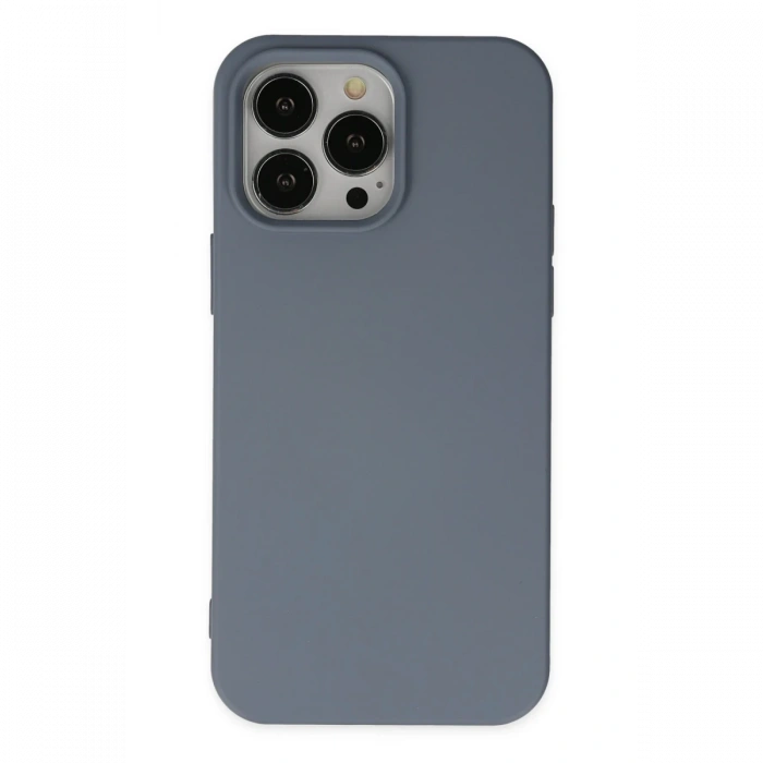 iPhone 15 Pro Max Kılıf Nano içi Kadife Silikon