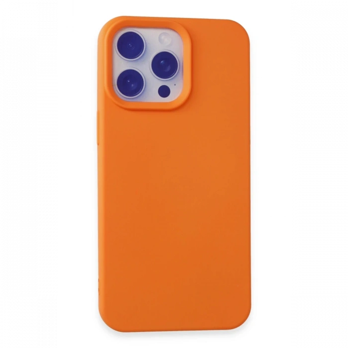 iPhone 15 Pro Max Kılıf Nano içi Kadife Silikon