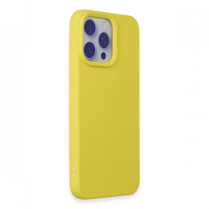 iPhone 15 Pro Max Kılıf Nano içi Kadife Silikon