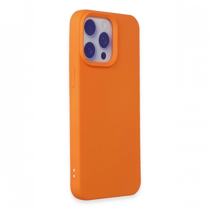 iPhone 15 Pro Max Kılıf Nano içi Kadife Silikon