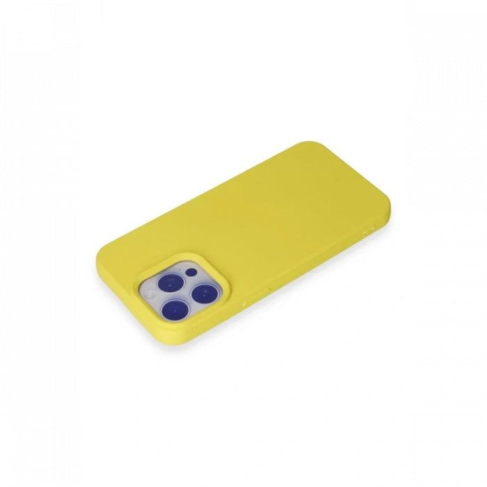 iPhone 15 Pro Max Kılıf Nano içi Kadife Silikon