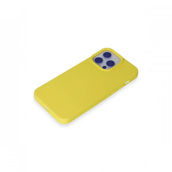 iPhone 15 Pro Max Kılıf Nano içi Kadife Silikon