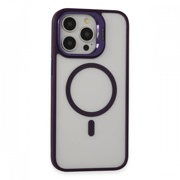 Joy Tekno iPhone 15 Pro Max Kılıf Roblox Lens Magsafe Standlı Kapak