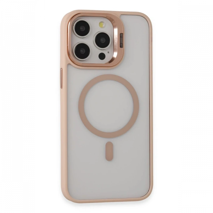 Joy Tekno iPhone 15 Pro Max Kılıf Roblox Lens Magsafe Standlı Kapak