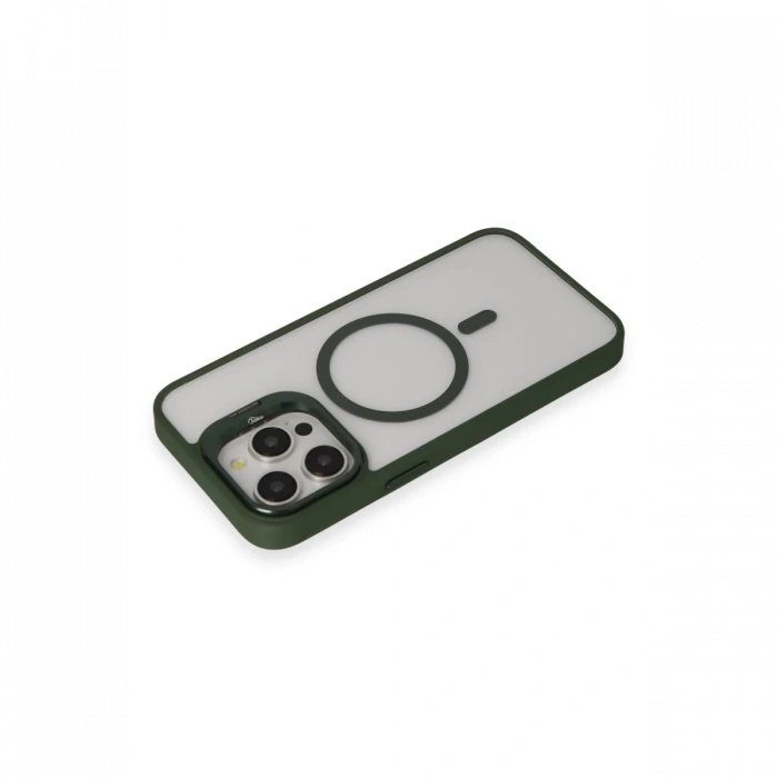 Joy Tekno iPhone 15 Pro Max Kılıf Roblox Lens Magsafe Standlı Kapak