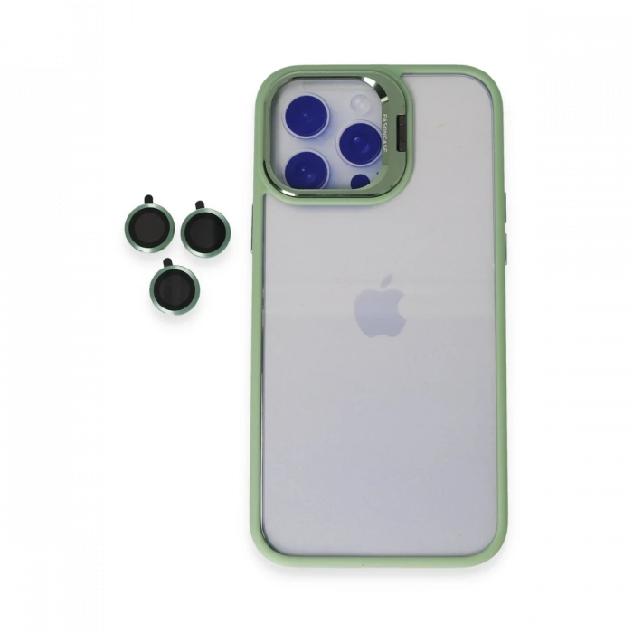 iPhone 15 Pro Max Kılıf Roblox Lens Standlı Kapak