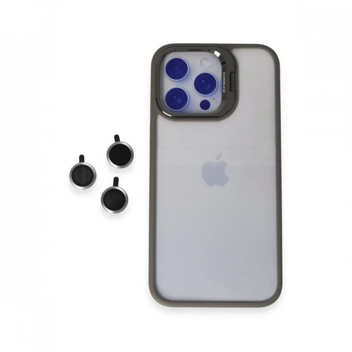 Joy Tekno iPhone 15 Pro Max Kılıf Roblox Lens Standlı Kapak