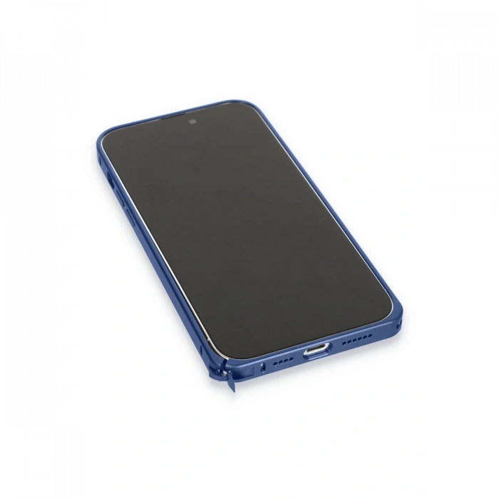 Joy Tekno iPhone 15 Pro Max Metal Bumper Mat Kapak