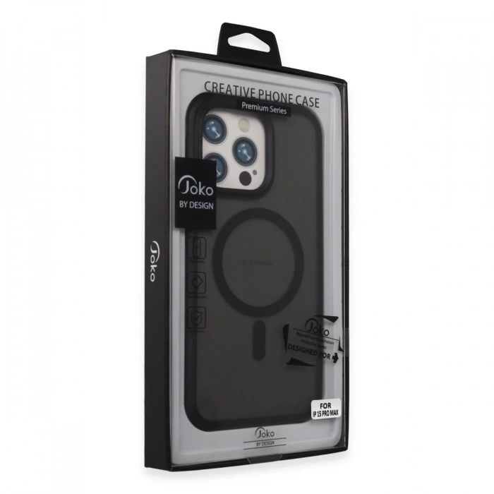 Joy Tekno iPhone 15 Pro Max Toras Airbag Magsafe Kapak