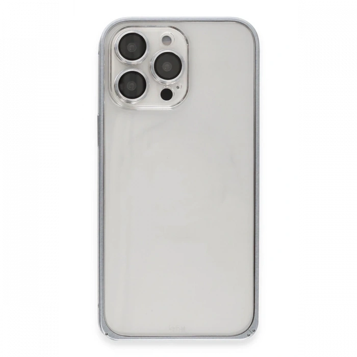 Joy Tekno iPhone 15 Pro Metal Bumper Mat Kapak