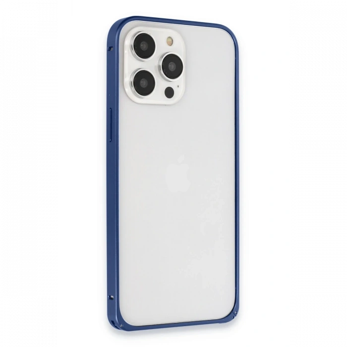 Joy Tekno iPhone 15 Pro Metal Bumper Mat Kapak