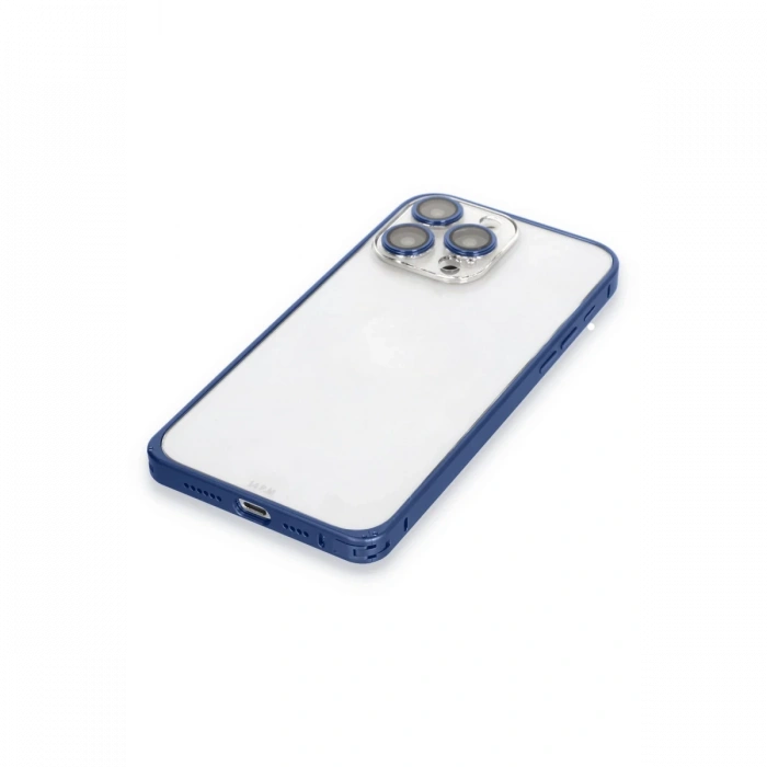 Joy Tekno iPhone 15 Pro Metal Bumper Mat Kapak
