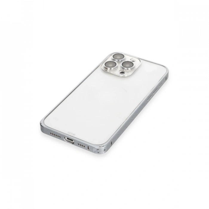 Joy Tekno iPhone 15 Pro Metal Bumper Mat Kapak