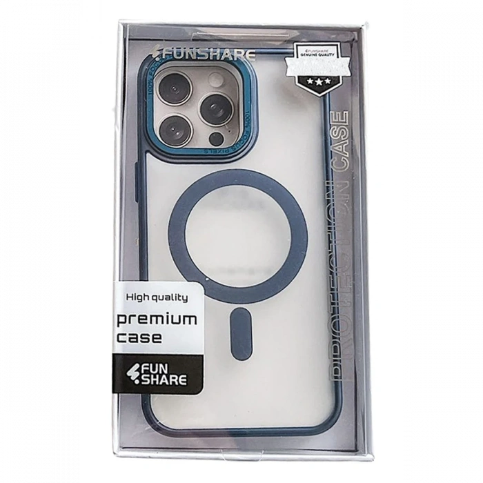 Joy Tekno iPhone 15 Pro Montella Magsafe Kapak - Titan Gri