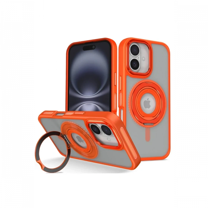 Joy Tekno iPhone 16 Banza Magsafe Standlı Kapak
