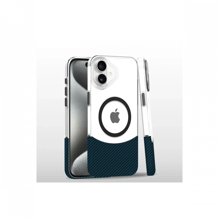 Joy Tekno iPhone 16 Carbon Puzzle Magsafe Kapak