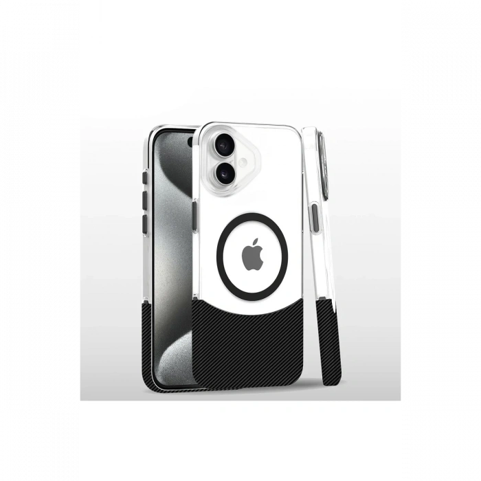 Joy Tekno iPhone 16 Carbon Puzzle Magsafe Kapak