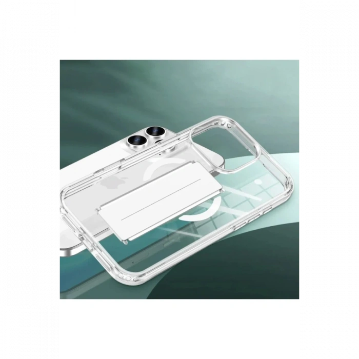 Joy Tekno iPhone 16 Kılıf Alfa Magsafe Standlı Kapak