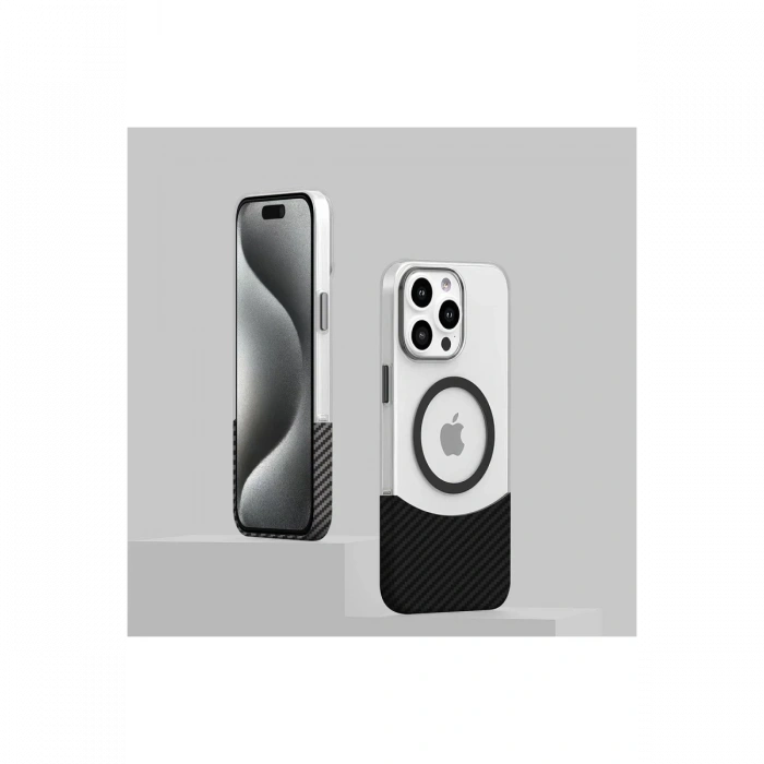 Joy Tekno iPhone 16 Plus Carbon Puzzle Magsafe Kapak