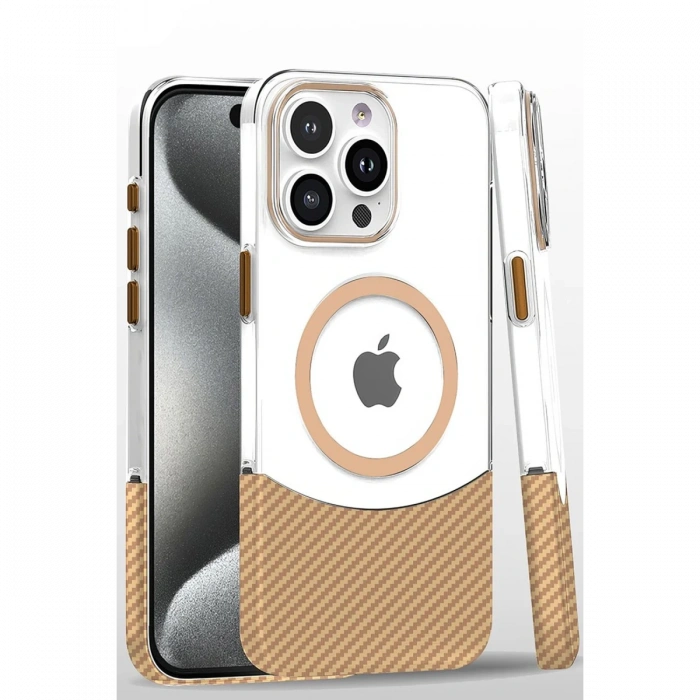 Joy Tekno iPhone 16 Pro Carbon Puzzle Magsafe Kapak