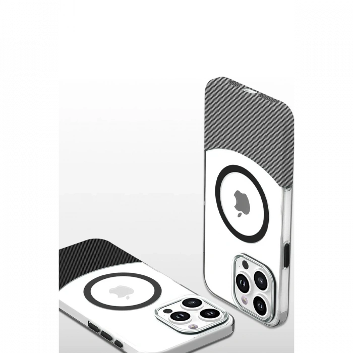 Joy Tekno iPhone 16 Pro Carbon Puzzle Magsafe Kapak