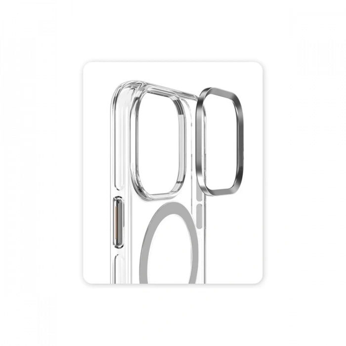 Joy Tekno iPhone 16 Pro Crystal Magsafe Kapak - Şeffaf