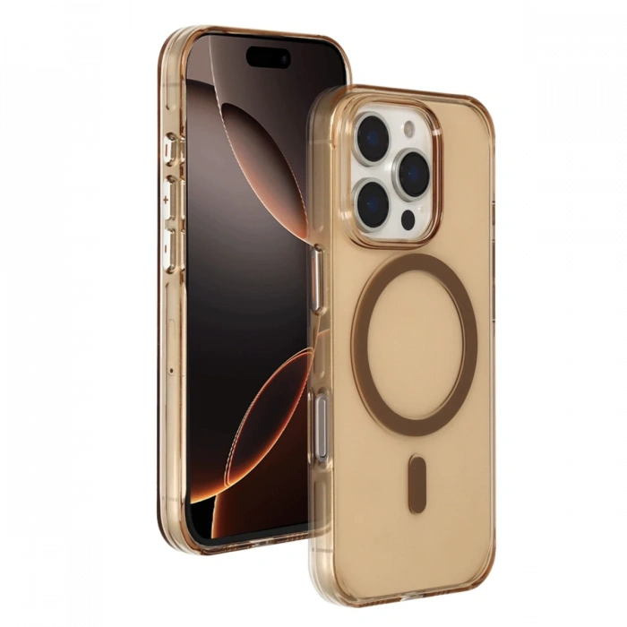 Joy Tekno iPhone 16 Pro Max Gleam PC Sert Magsafe Kılıf