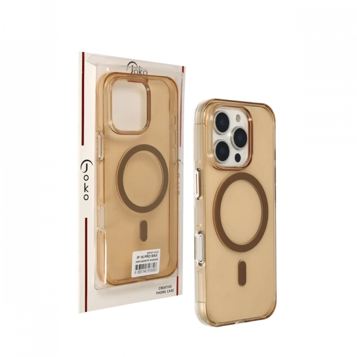 Joy Tekno iPhone 16 Pro Max Gleam PC Sert Magsafe Kılıf