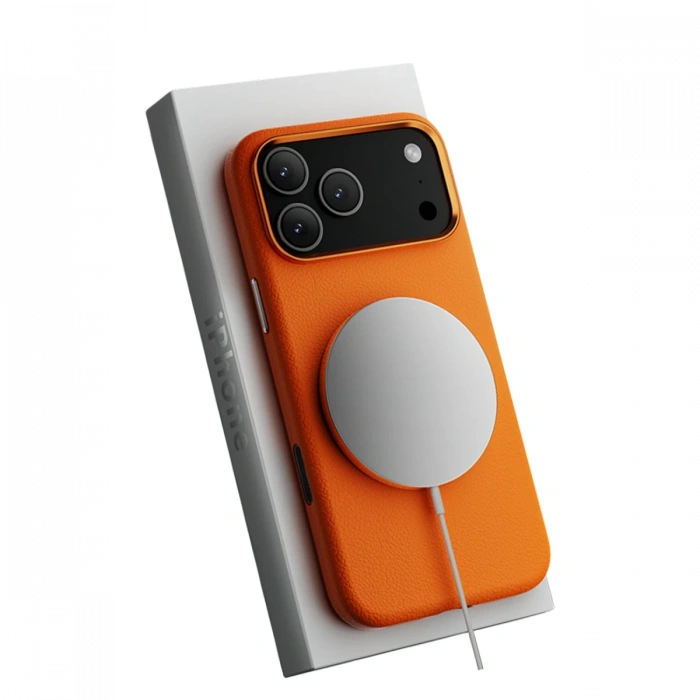 Joy Tekno iPhone 17 Pro Max Wonder Deri Magsafe Kapak