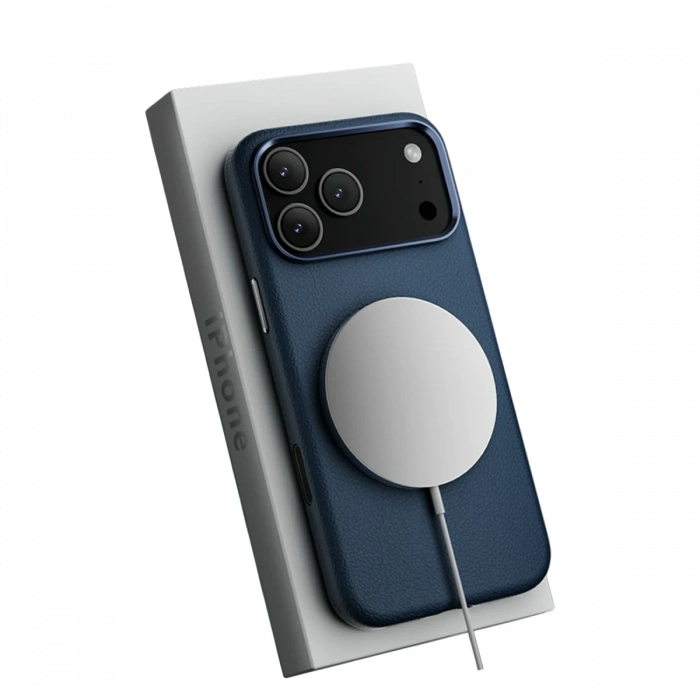 Joy Tekno iPhone 17 Pro Wonder Deri Magsafe Kapak