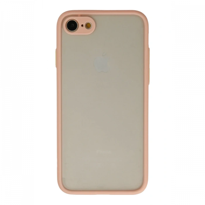 iPhone 7 Kılıf Montreal Silikon Kapak - Pembe