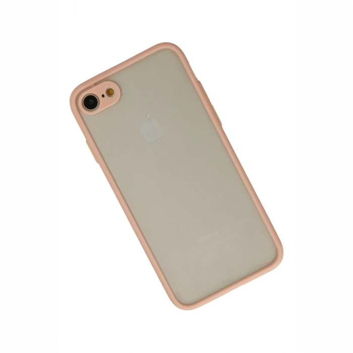iPhone 7 Kılıf Montreal Silikon Kapak - Pembe